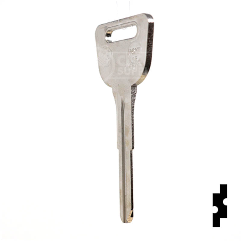 Uncut Key Blank | Honda | X182, HD91 Automotive Key JMA USA