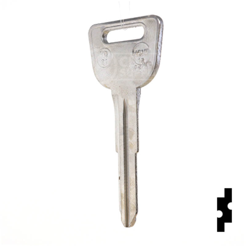 Uncut Key Blank | Honda | X182, HD91 Automotive Key JMA USA