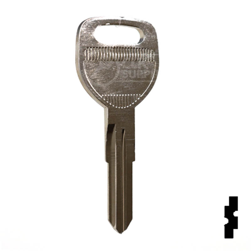 Uncut Key Blank | Honda | X195, HD98 Automotive Key Ilco