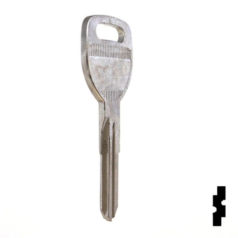 Uncut Key Blank | Honda | X195, HD98 Automotive Key Ilco