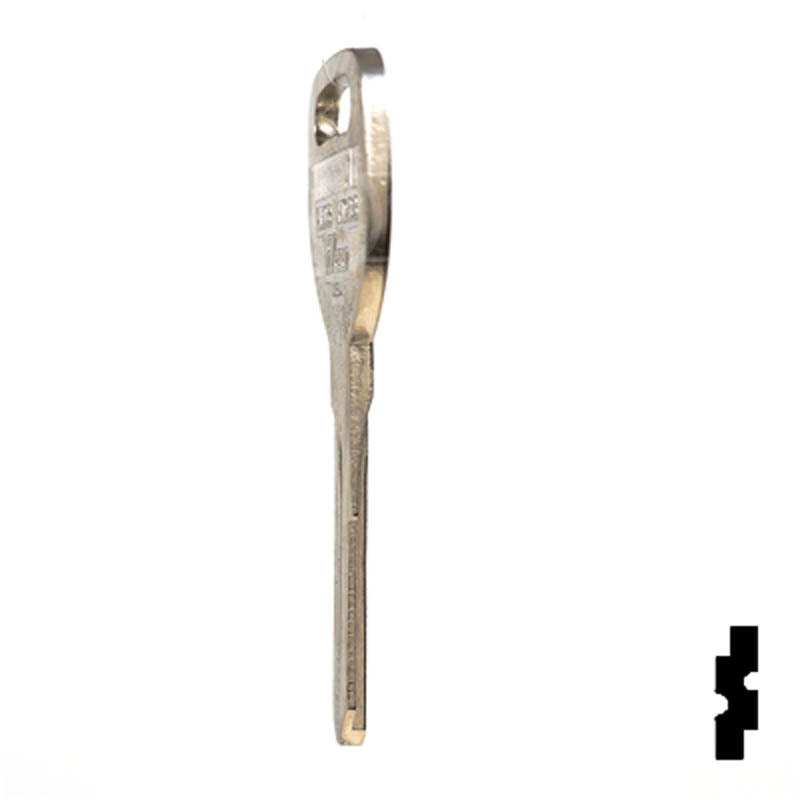 Uncut Key Blank | Honda | X195, HD98 Automotive Key Ilco