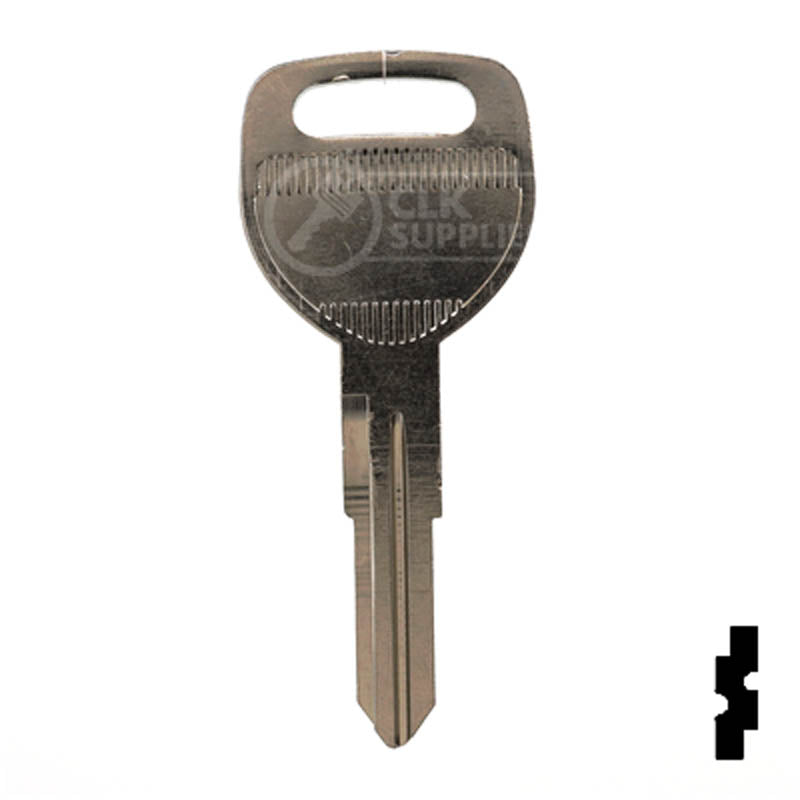 Uncut Key Blank | Honda | X195, HD98 Automotive Key Ilco