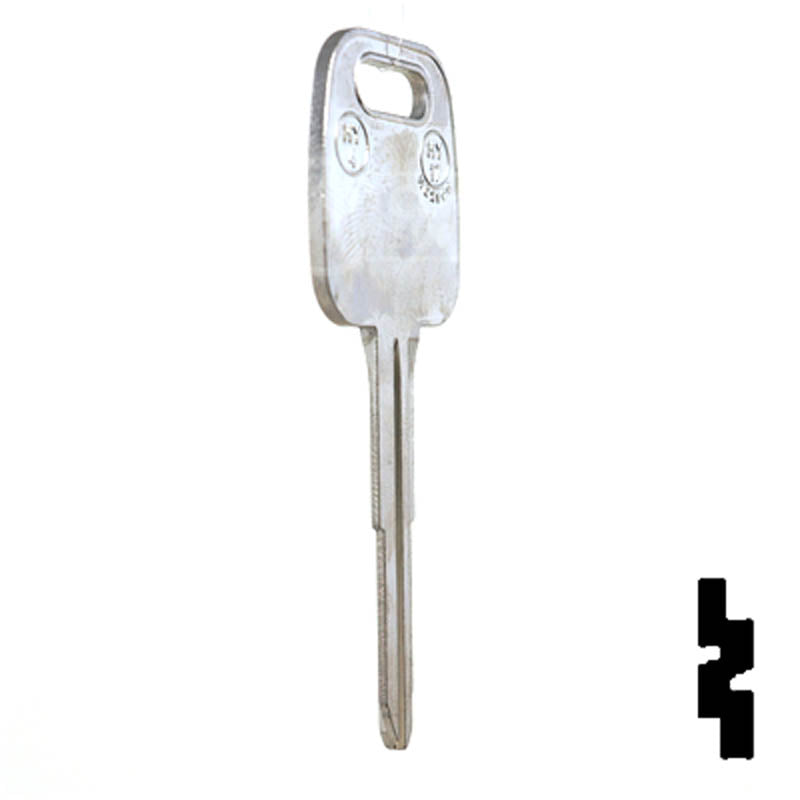 Uncut Key Blank | Hyundai | HY4 Automotive Key JMA USA