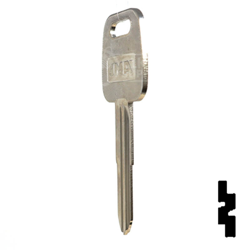 Uncut Key Blank | Hyundai | HY4 Automotive Key JMA USA