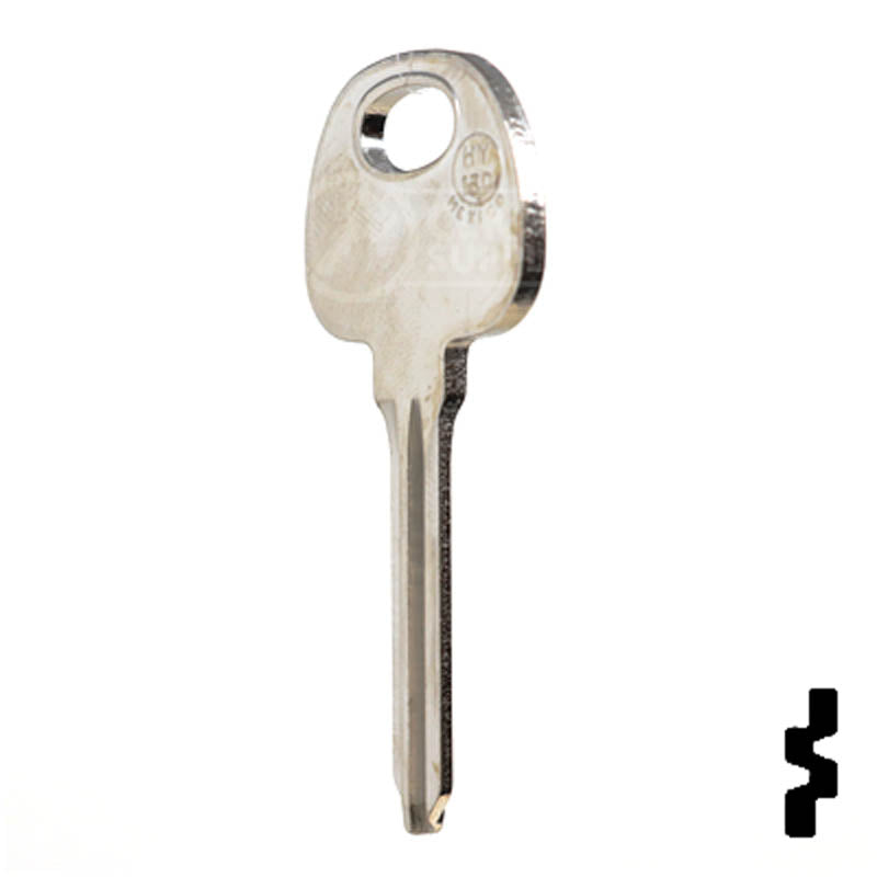 Uncut Key Blank | Hyundai | Kia | HY15 Automotive Key JMA USA