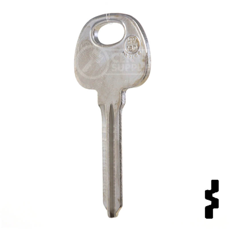 Uncut Key Blank | Hyundai | Kia | HY15 Automotive Key JMA USA