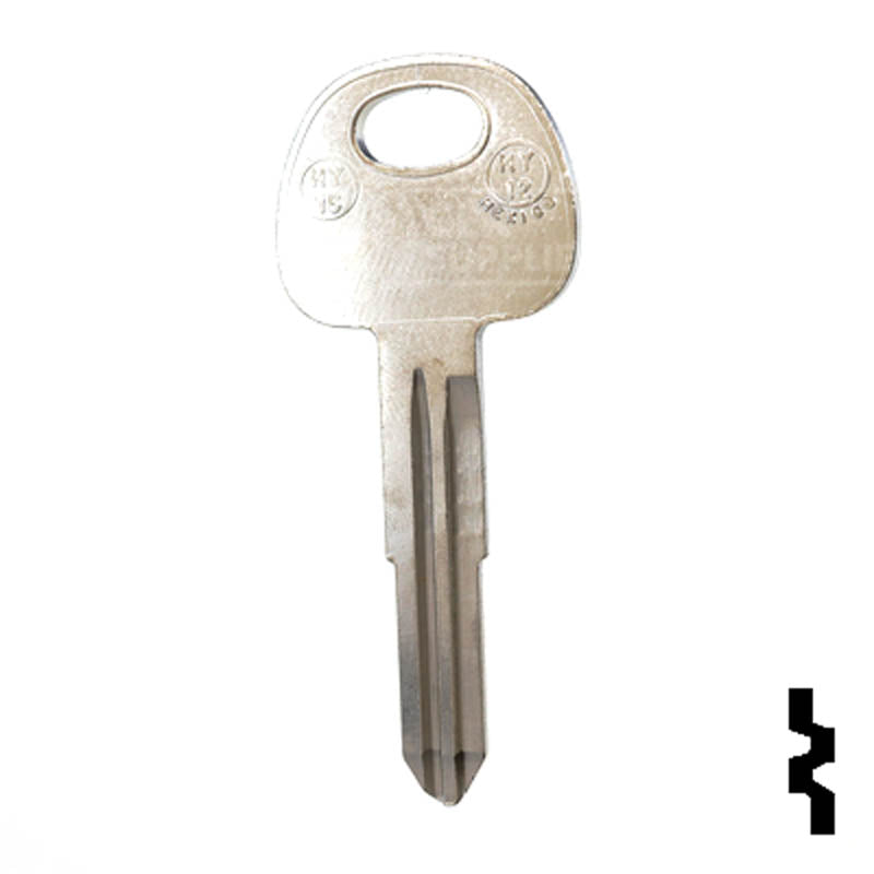 Uncut Key Blank | Hyundai | Kia | HY16 Automotive Key JMA USA