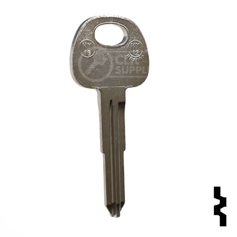 Uncut Key Blank | Hyundai | Kia | HY16 Automotive Key JMA USA