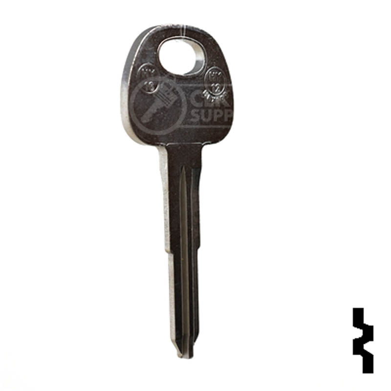 Uncut Key Blank | Hyundai | Kia | HY16 Automotive Key JMA USA