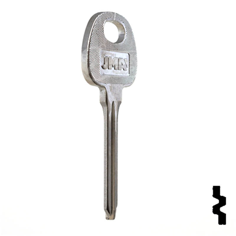 Uncut Key Blank | Hyundai | Kia | HY17 Automotive Key JMA USA