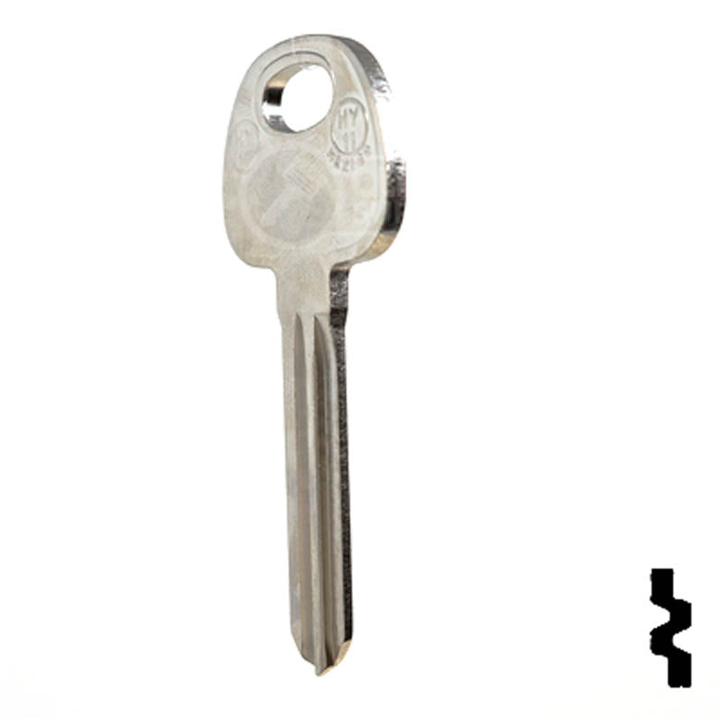 Uncut Key Blank | Hyundai | Kia | HY17 Automotive Key JMA USA