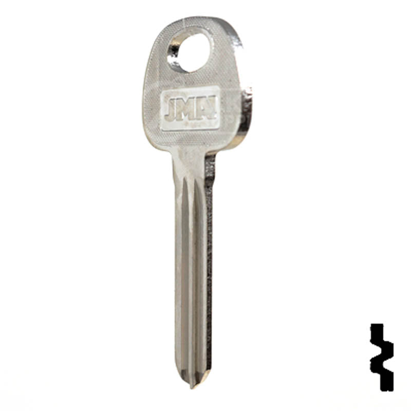 Uncut Key Blank | Hyundai | Kia | HY17 Automotive Key JMA USA
