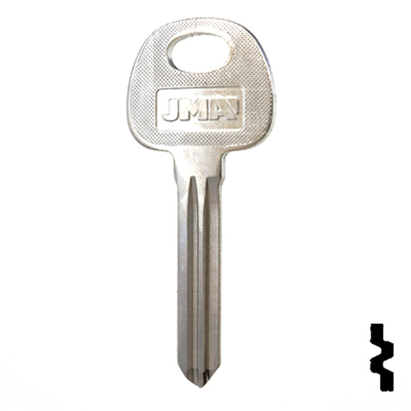 Uncut Key Blank | Hyundai | Kia | HY17 Automotive Key JMA USA