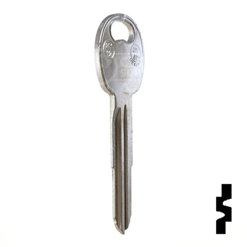 Uncut Key Blank | Hyundai | Kia | X232 ( HY12 ) Automotive Key JMA USA