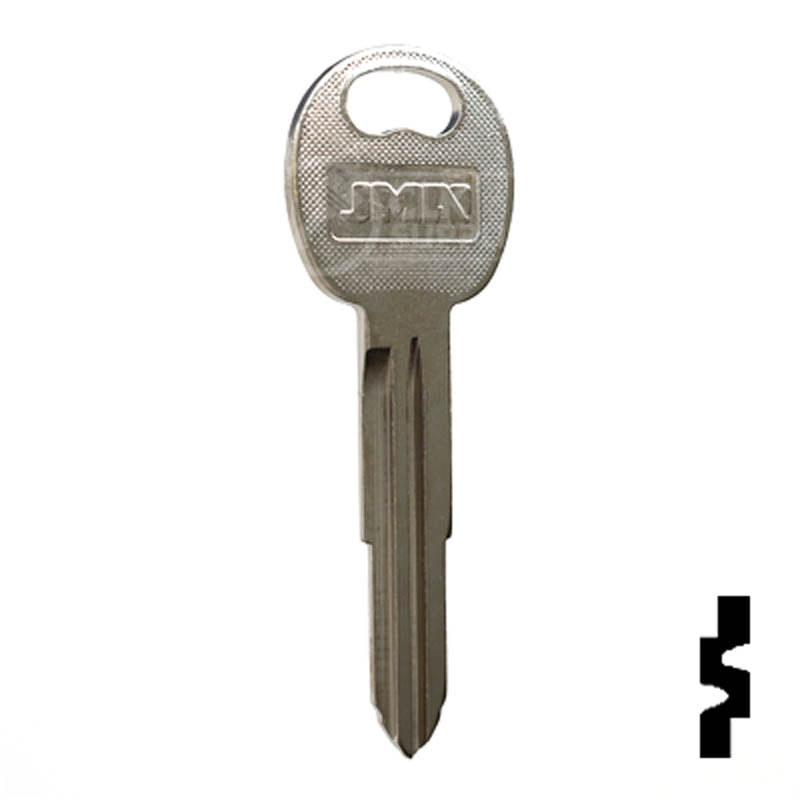 Uncut Key Blank | Hyundai | Kia | X232 ( HY12 ) Automotive Key JMA USA