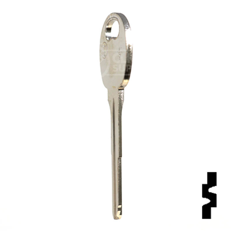 Uncut Key Blank | Hyundai | Kia | X232 ( HY12 ) Automotive Key JMA USA