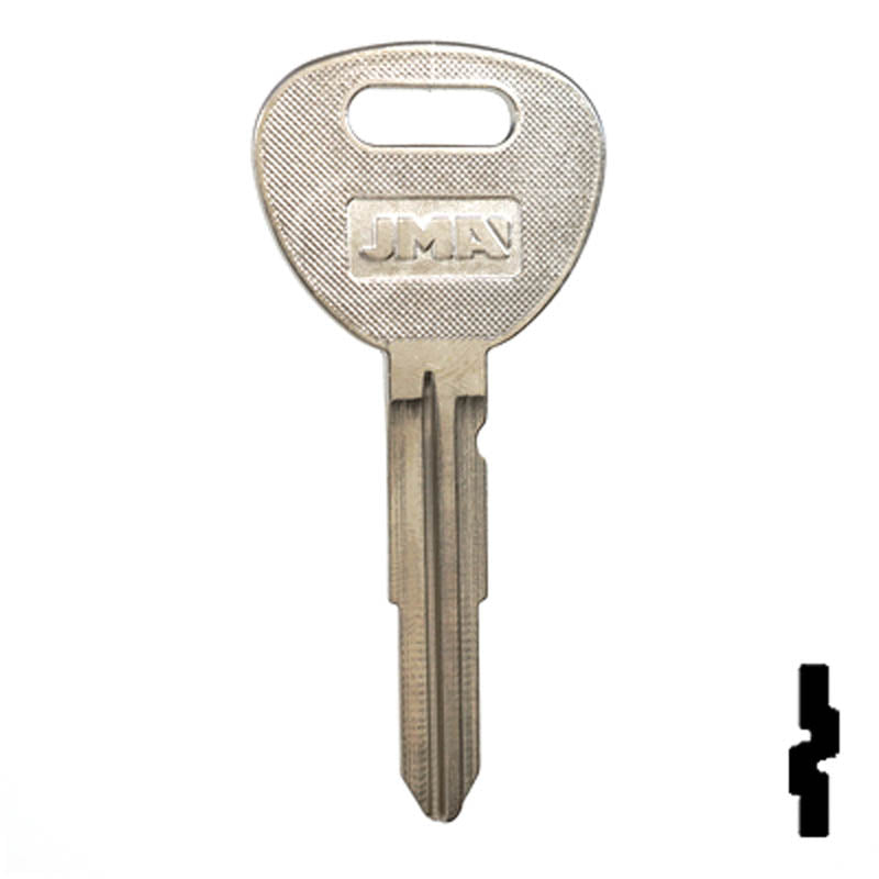 Uncut Key Blank | Hyundai | Kia | X235 ( HY13 ) Automotive Key JMA USA