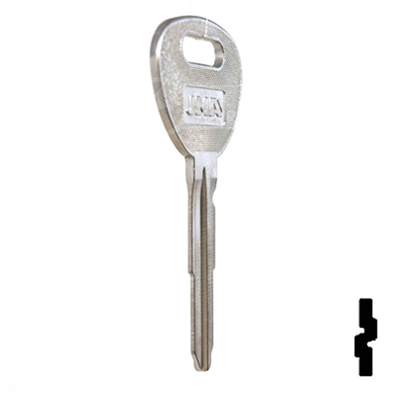 Uncut Key Blank | Hyundai | Kia | X235 ( HY13 ) Automotive Key JMA USA