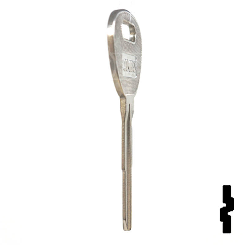 Uncut Key Blank | Hyundai | Kia | X235 ( HY13 ) Automotive Key JMA USA