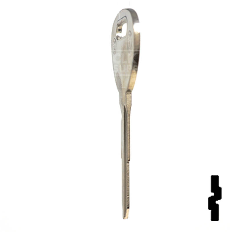 Uncut Key Blank | Hyundai | Kia | X235 ( HY13 ) Automotive Key JMA USA