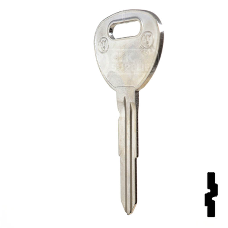 Uncut Key Blank | Hyundai | Kia | X235 ( HY13 ) Automotive Key JMA USA