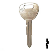 Uncut Key Blank | Hyundai | Kia | X235 ( HY13 ) Automotive Key JMA USA