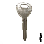 Uncut Key Blank | Hyundai | Kia | X235 ( HY13 ) Automotive Key JMA USA