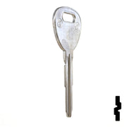 Uncut Key Blank | Hyundai | Kia | X235 ( HY13 ) Automotive Key JMA USA