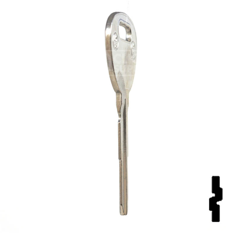 Uncut Key Blank | Hyundai | Kia | X235 ( HY13 ) Automotive Key JMA USA