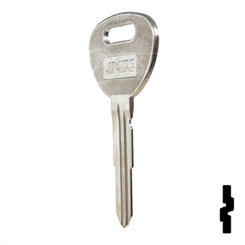 Uncut Key Blank | Hyundai | Kia | X235 ( HY13 ) Automotive Key JMA USA