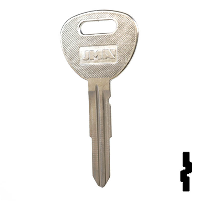 Uncut Key Blank | Hyundai | Kia | X235 ( HY13 ) Automotive Key JMA USA