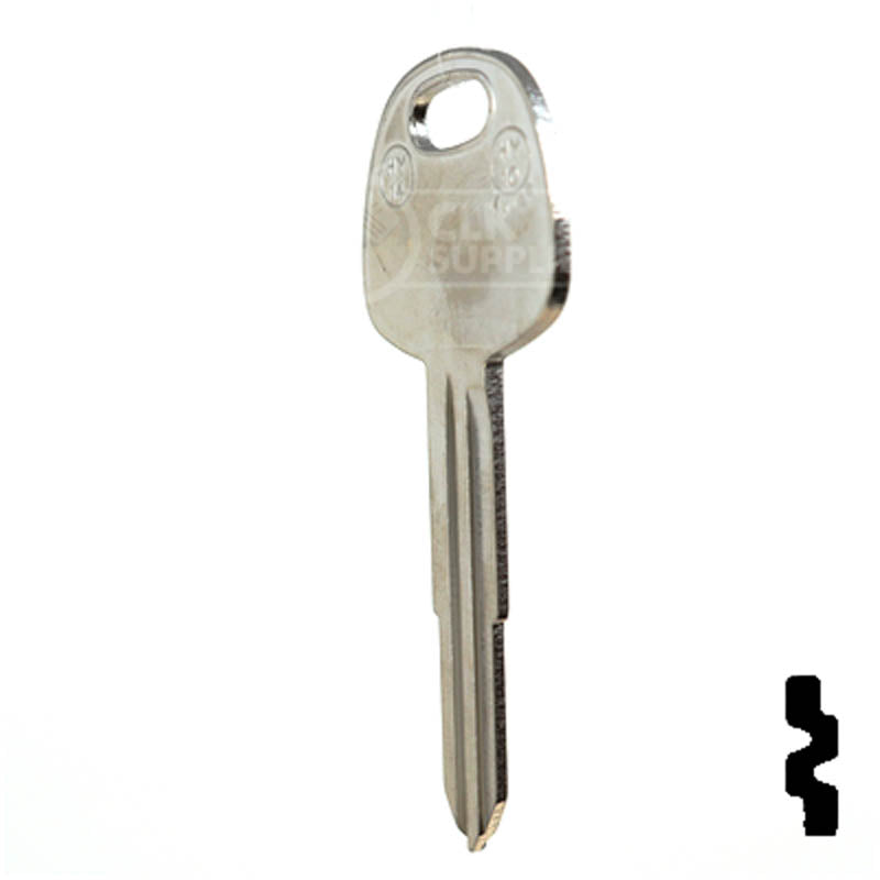 Uncut Key Blank | Hyundai | Kia | X236 ( HY14 ) Automotive Key JMA USA