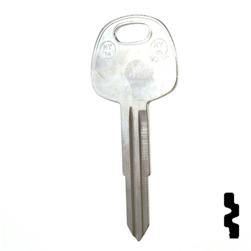 Uncut Key Blank | Hyundai | Kia | X236 ( HY14 ) Automotive Key JMA USA