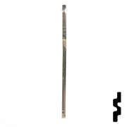Uncut Key Blank | Hyundai | X160 ( HY2 ) Automotive Key JMA USA