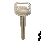 Uncut Key Blank | Hyundai | X160 ( HY2 ) Automotive Key JMA USA