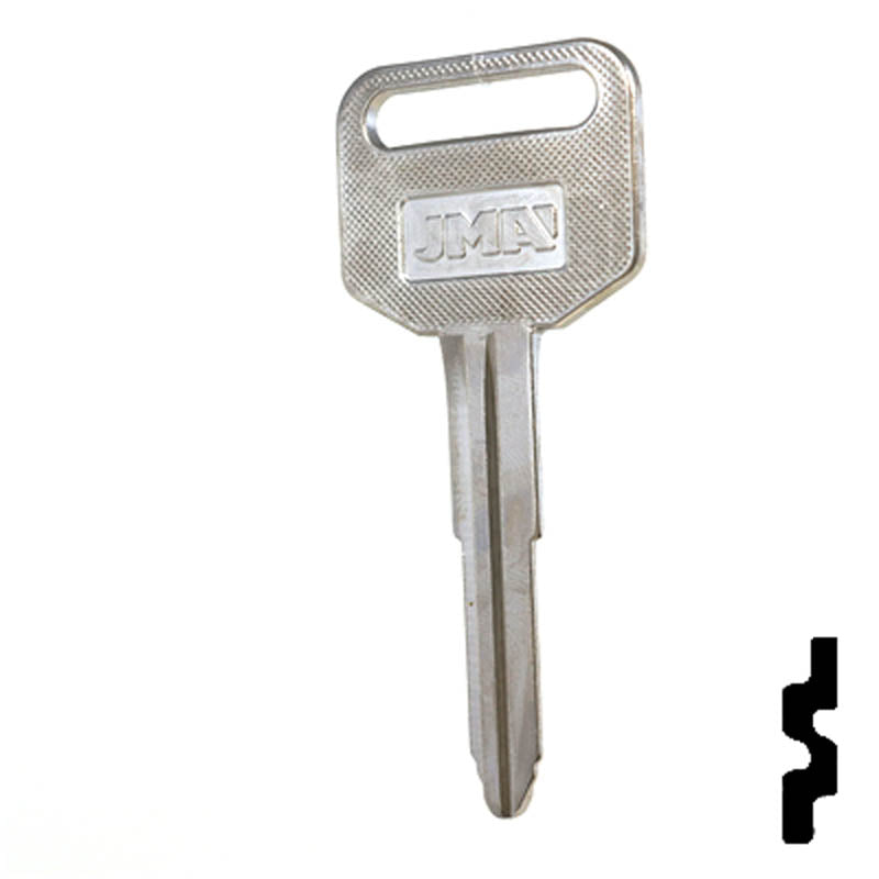 Uncut Key Blank | Hyundai | X160 ( HY2 ) Automotive Key JMA USA