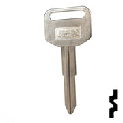 Uncut Key Blank | Hyundai | X160 ( HY2 ) Automotive Key JMA USA