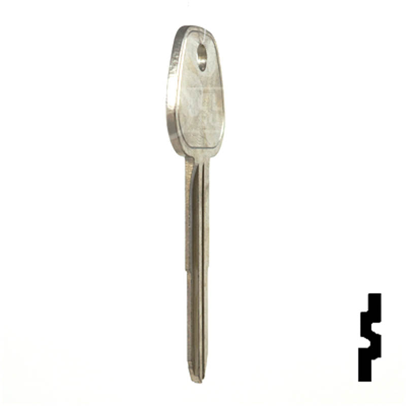 Uncut Key Blank | Hyundai | X196 ( HY5 ) Automotive Key JMA USA