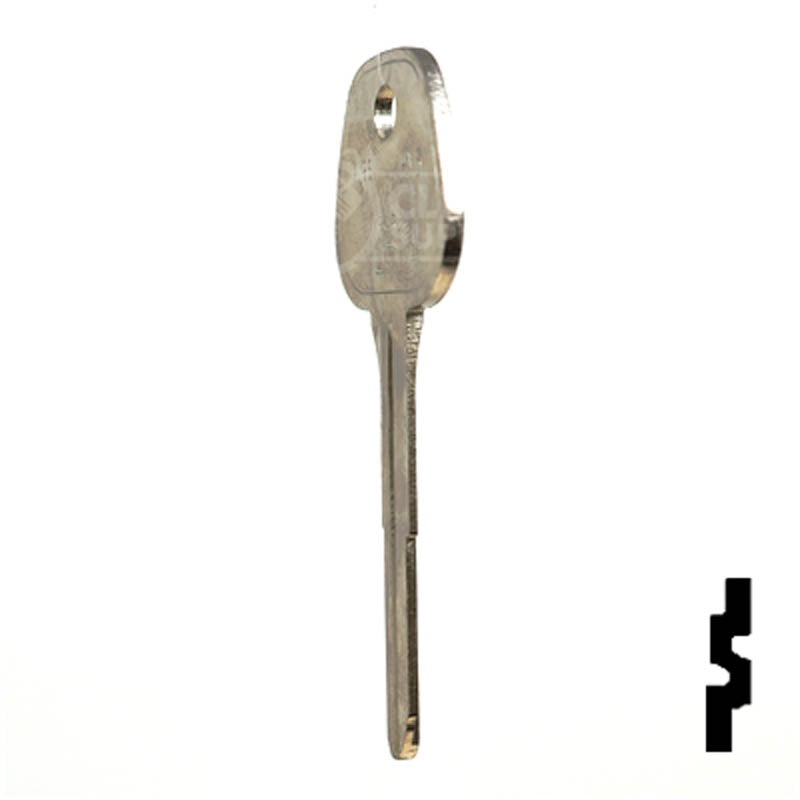 Uncut Key Blank | Hyundai | X196 ( HY5 ) Automotive Key JMA USA