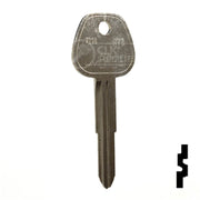Uncut Key Blank | Hyundai | X196 ( HY5 ) Automotive Key JMA USA
