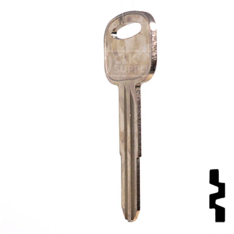 Uncut Key Blank | Hyundai | X216 (HY6) Automotive Key JMA USA