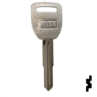Uncut Key Blank | Isuzu | Honda | X250, B101 Automotive Key JMA USA