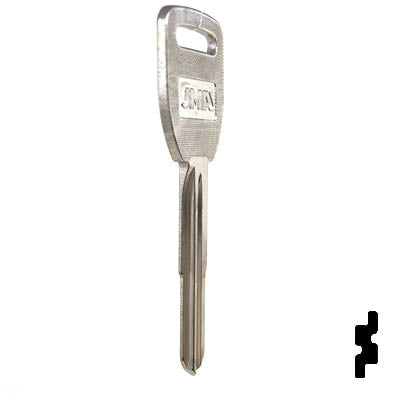 Uncut Key Blank | Isuzu | Honda | X250, B101 Automotive Key JMA USA