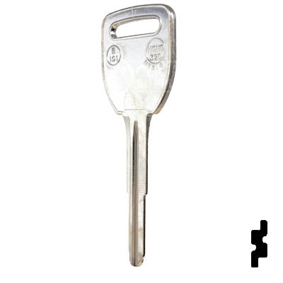 Uncut Key Blank | Isuzu | Honda | X250, B101 Automotive Key JMA USA