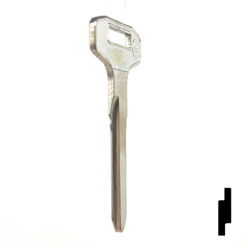 Uncut Key Blank | Mitsubishi  | FU2 Automotive Key Ilco