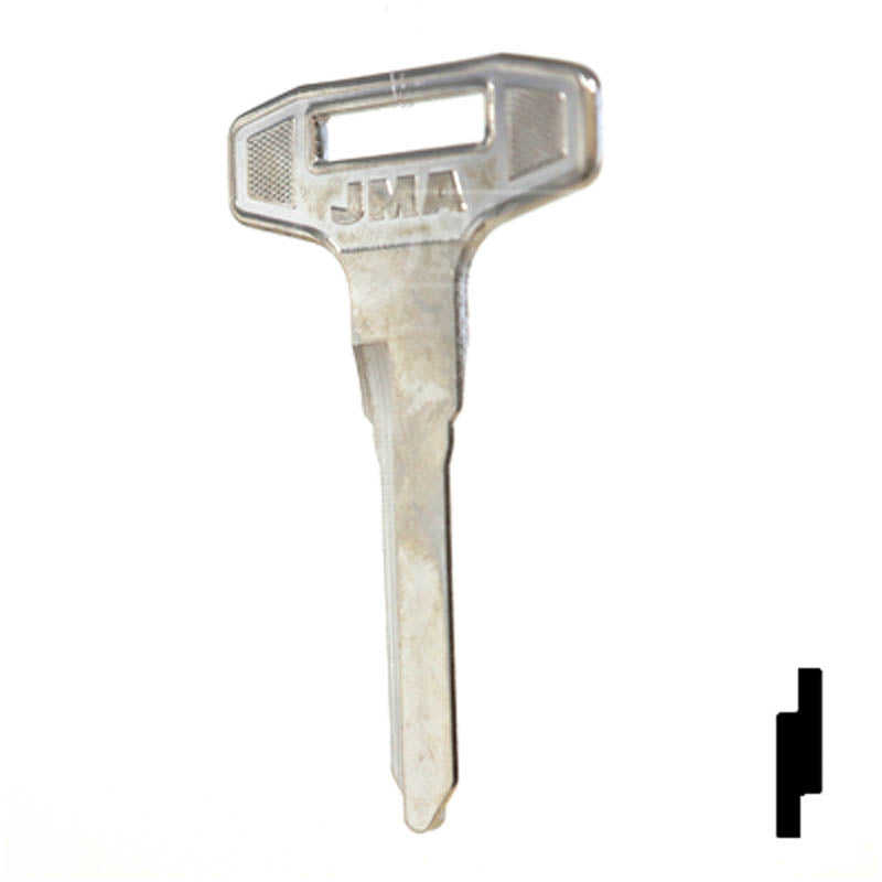 Uncut Key Blank | Mitsubishi  | FU2 Automotive Key Ilco