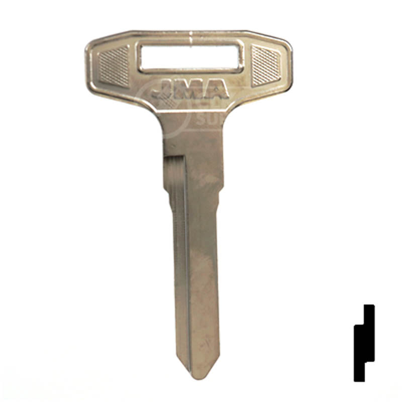 Uncut Key Blank | Mitsubishi  | FU2 Automotive Key Ilco