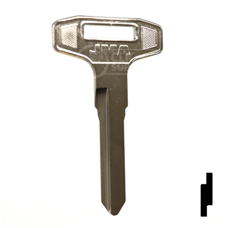 Uncut Key Blank | Mitsubishi  | FU2 Automotive Key Ilco