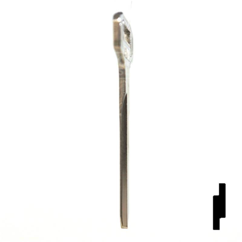 Uncut Key Blank | Mitsubishi  | FU2 Automotive Key Ilco