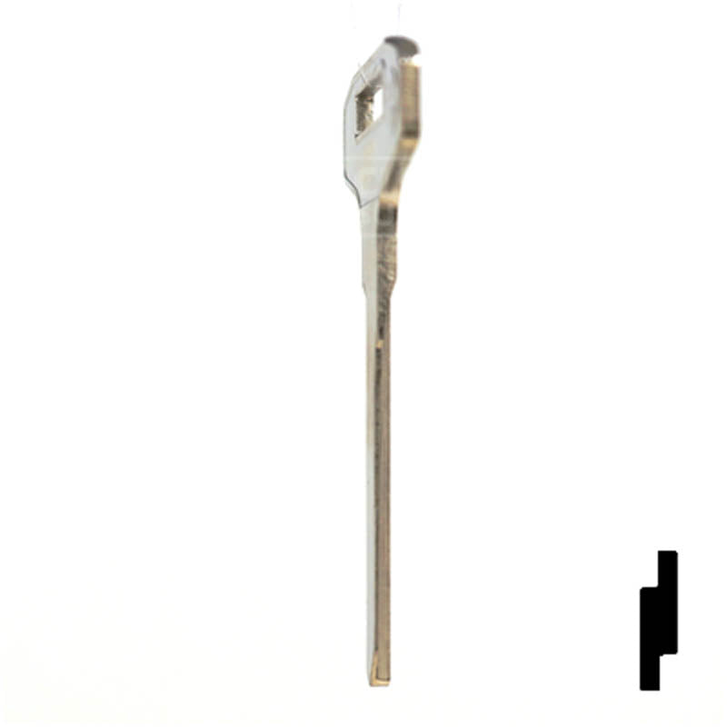 Uncut Key Blank | Mitsubishi  | FU2 Automotive Key Ilco